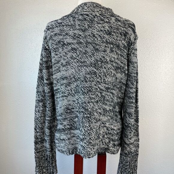 Jason Maxwell Gray Cardigan Sweater Size M EUC - Picture 6 of 7